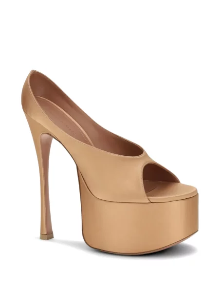 Pantofi cu toc Amina Muaddi din satin