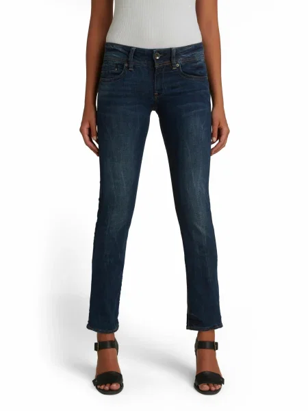 G-Star RAW Kavbojke temno modra