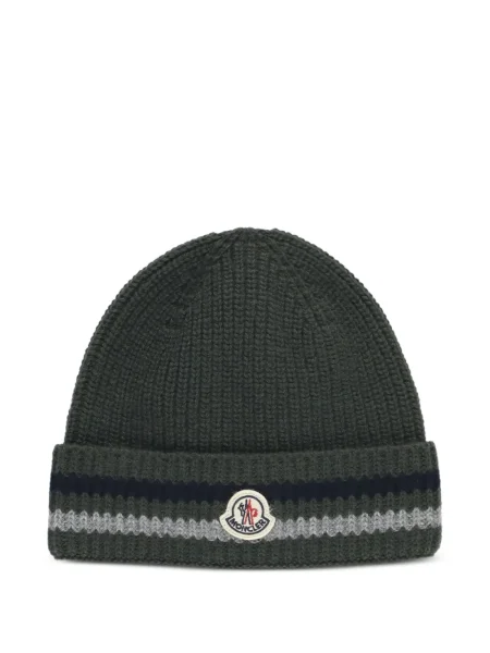 Czapka dziecięca Moncler Enfant szara