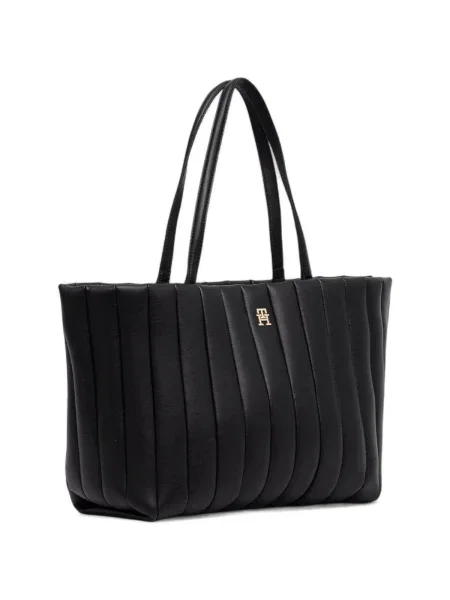 Geantă shopper Tommy Hilfiger negru