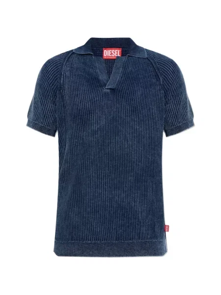 Tricou Diesel tricotate albastru