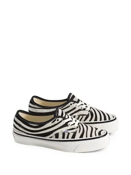 Sneakerși Vans Authentic cu imagine cu model zebră alb