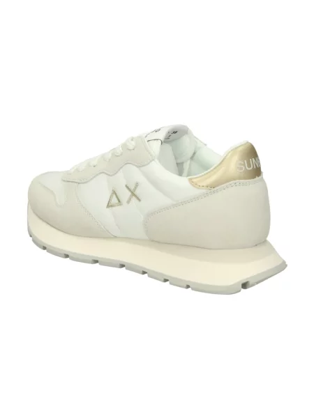 Sneakersy Sun68 skórzane casual białe