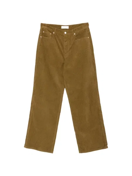 Pantaloni Dunst de catifea cord verde