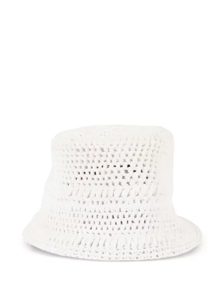 Pălărie bucket Weekend Max Mara alb