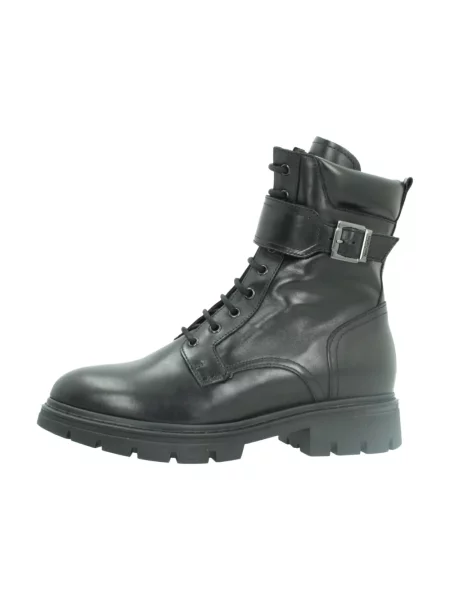 Buty do kostki Nerogiardini skórzane czarne