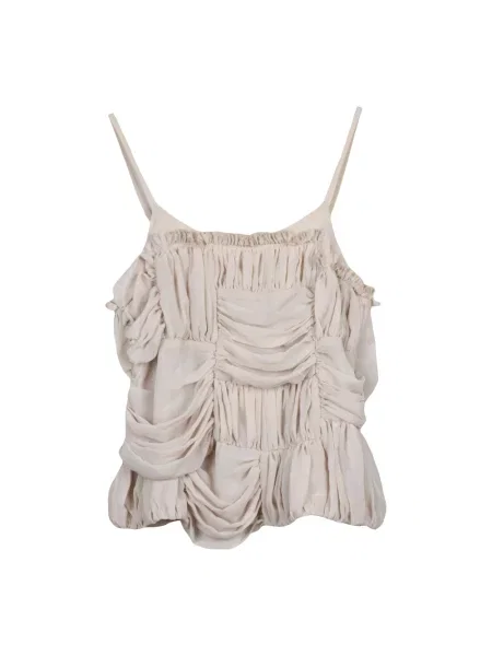 Top Comme Des Garcons beżowy