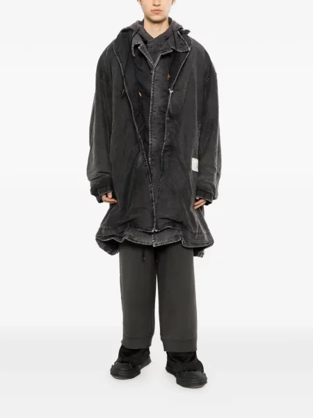 Palton Maison Mihara Yasuhiro negru