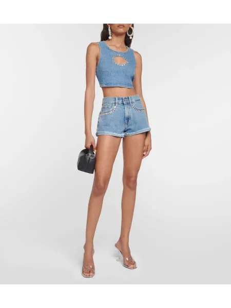 Cropp top 7 For All Mankind albastru