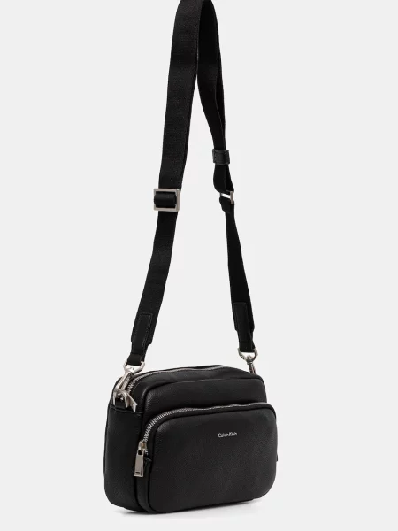 Torbica za okrog pasu Calvin Klein Raised Camera Bag črna
