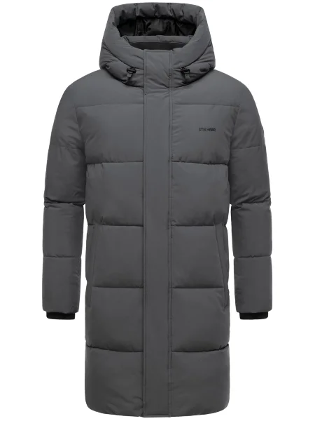 STONE HARBOUR Zimski plašč Hadrieen XX temno siva