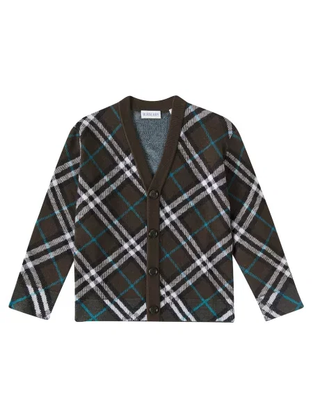 Ζακέτα Burberry καφέ