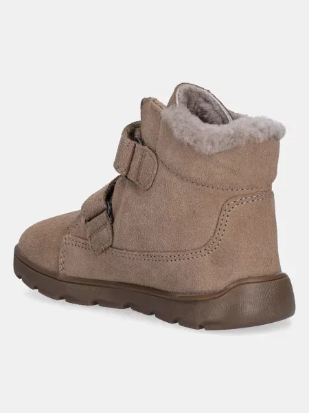 Froddo gyerek velúr téli cipő ZERU TEX FURRY BAREFOOT bézs