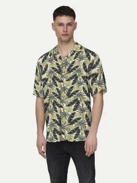Only & Sons Риза Wayne зелен