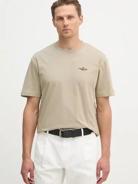 Aeronautica Militare tričko béžové