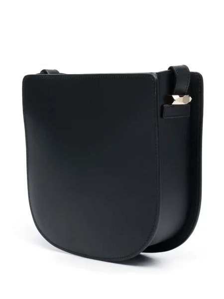 Geantă de mână A.p.c. din piele negru