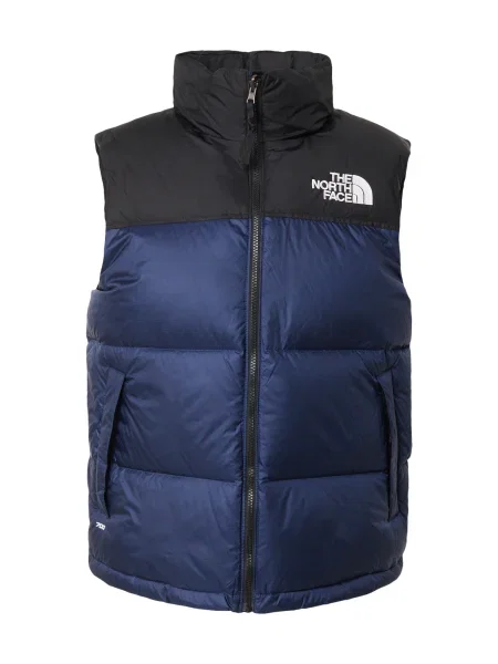 THE NORTH FACE Vestă Retro Nuptse bleumarin negru