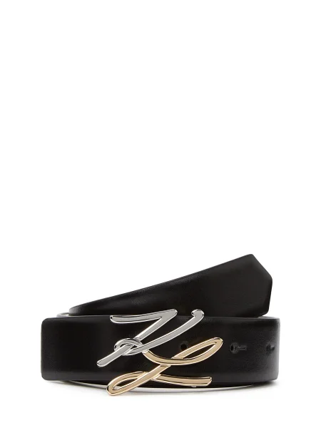 Karl Lagerfeld Remen crna bijela