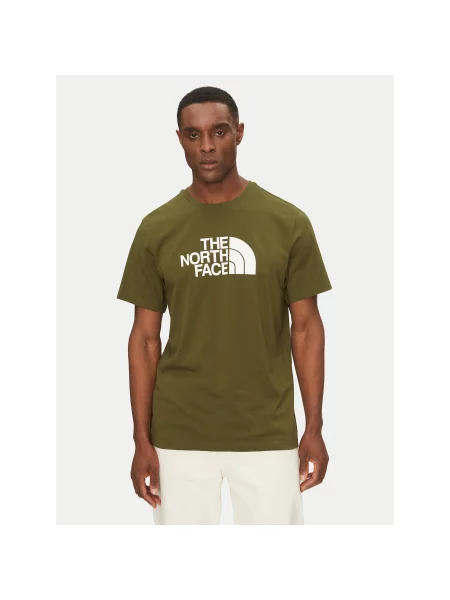 The North Face Marškinėliai Easy Regular Fit žalia