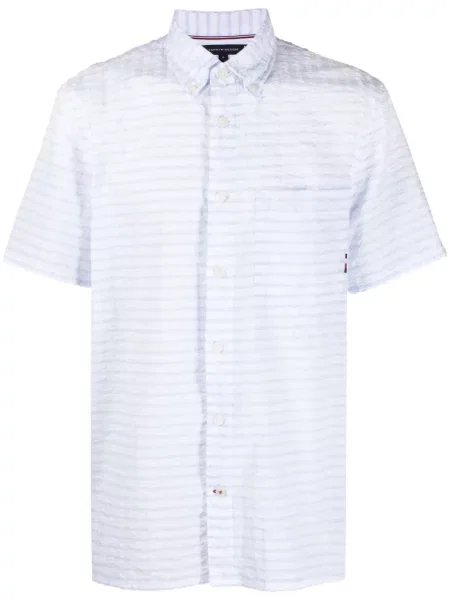 Trumpas marškiniai Tommy Hilfiger balta