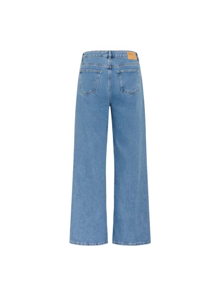 Szerokie jeansy My Essential Wardrobe niebieskie