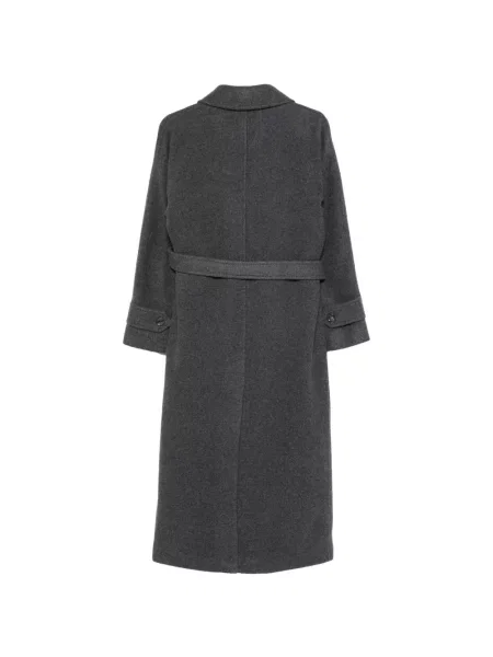 Palton Max Mara din jerseu gri