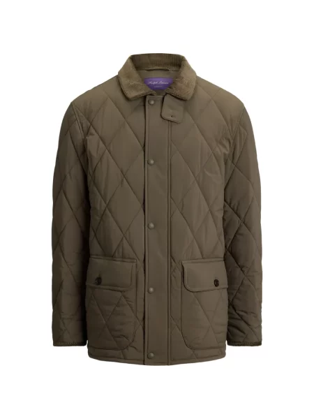 Dygsniuotas striukė Ralph Lauren Purple Label violetinė