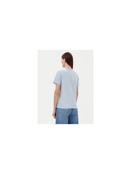 Calvin Klein Póló Hero Logo Regular Fit kék