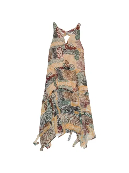 Rochie midi Bimba Y Lola cu imagine până la genunchi de costum