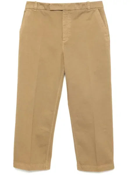 Kalhoty Thom Browne hnědé