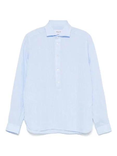 Риза D4.0 синьо