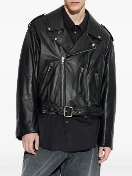 Geanta de piele Loewe negru