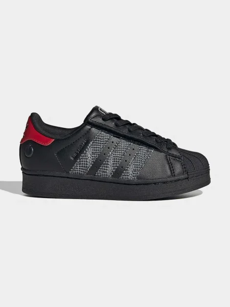 Adidas Sportcipők Superstar Led Lights Comfort Closure Elastic Lace Shoes fekete