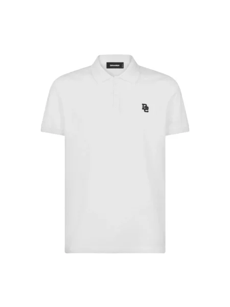 Koszulka polo Dsquared2 do tenisa biała