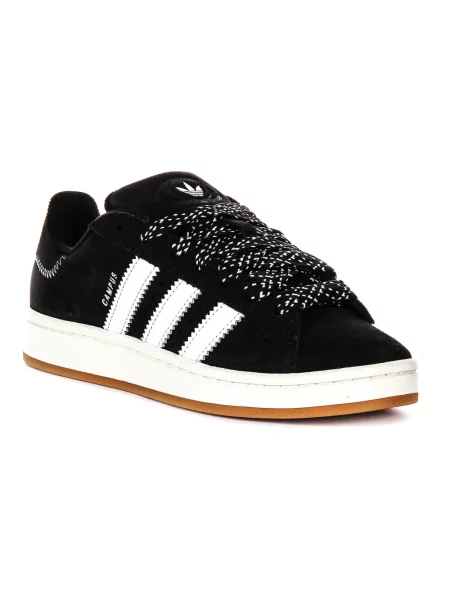 Sneakersy Adidas Campus skórzane czarne