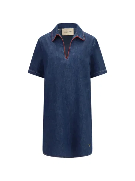 Scurt rochie mini Valentino Garavani albastru