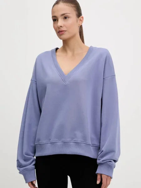 JOYINME bluza sportowa V-Essence gładka V-Essence fioletowy