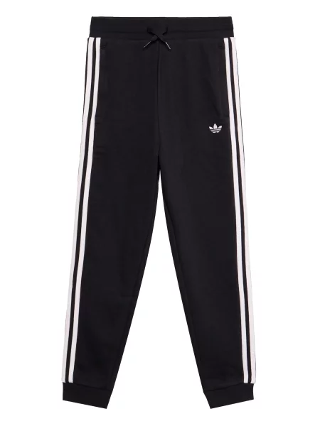 ADIDAS ORIGINALS Pantaloni negru alb