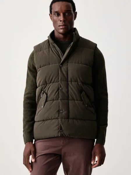Barbour vestă pentru bărbați Powell verde