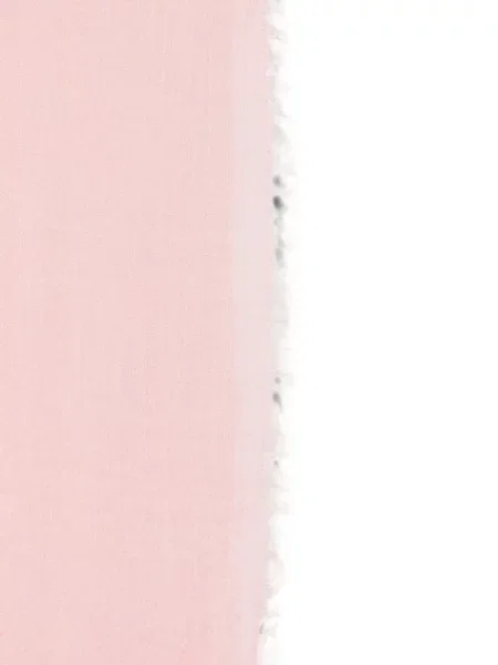 Fular Missoni cu broderie roz