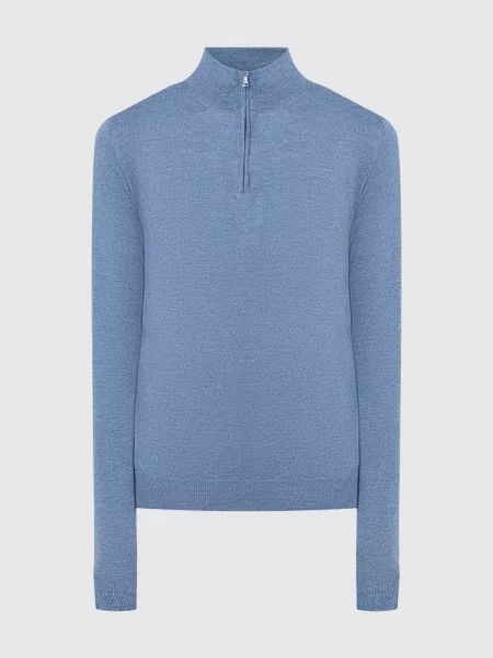 Джемпер з вовни Cashmere&whiskey синій