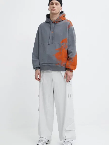 Штани A-COLD-WALL* Overlay Cargo Pant фасон cargo сірий