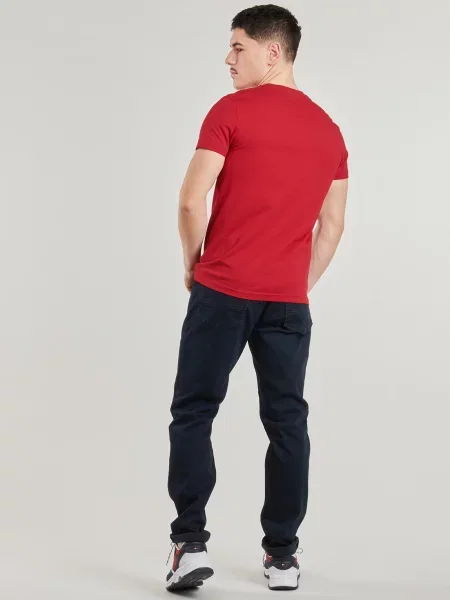 Tommy Hilfiger Tricou Tommy Logo roșu
