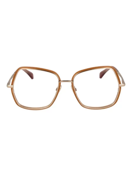 Okulary przeciwsłoneczne Max Mara żółte