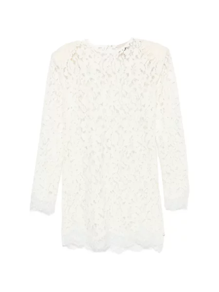Lung rochie mini Aniye By din dantelă alb