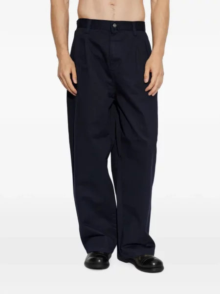 Pantaloni Carhartt Wip albastru