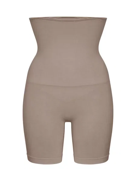 Cfab Alakformáló nadrágok High Waisted Shaping Shorts taupe