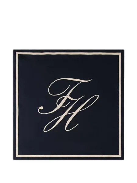 Fular Tommy Hilfiger albastru