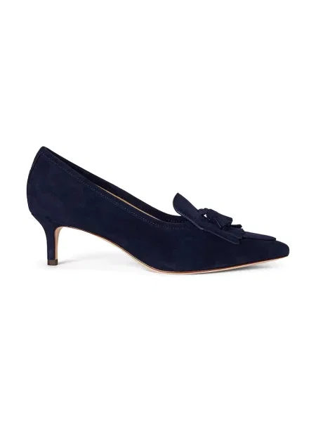 Semišové lodičky Lauren Ralph Lauren Adrienne Klt
