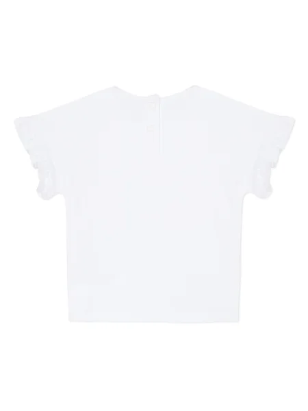 Tricou copii Lili Gaufrette alb